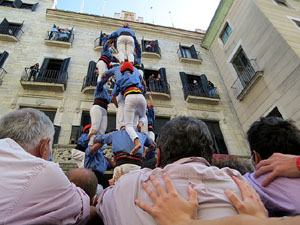 Fires de Sant Narcís 2021. Diada castellera amb Marrecs de salt, Minyons de Terrassa i Capgrossos de Mataró