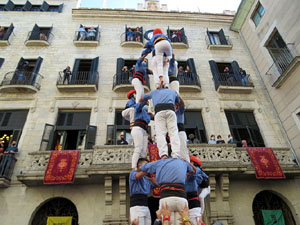 Fires de Sant Narcís 2021. Diada castellera amb Marrecs de salt, Minyons de Terrassa i Capgrossos de Mataró