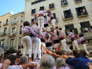 Fires de Sant Narcís 2021. Diada castellera amb Marrecs de salt, Minyons de Terrassa i Capgrossos de Mataró