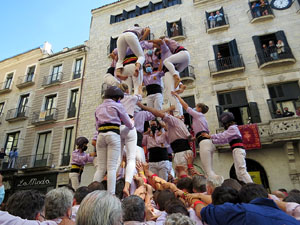 Fires de Sant Narcís 2021. Diada castellera amb Marrecs de salt, Minyons de Terrassa i Capgrossos de Mataró