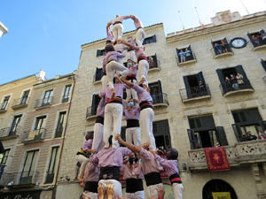 Fires de Sant Narcís 2021. Diada castellera amb Marrecs de salt, Minyons de Terrassa i Capgrossos de Mataró