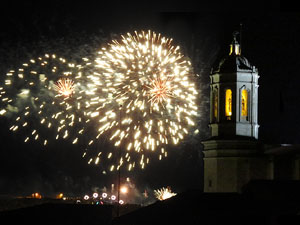 Fires de Sant Narc&iacute;s 2021. El castell de focs
