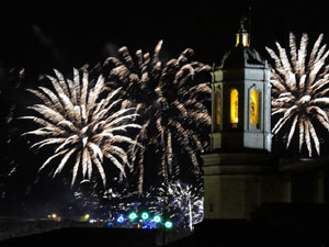 Fires de Sant Narc&iacute;s 2021. El castell de focs