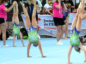 IX Jornada de l'Esport Femen&iacute; 2021 a la pla&ccedil;a Salvador Espriu i la de Francesc Calvet i Rubalcaba