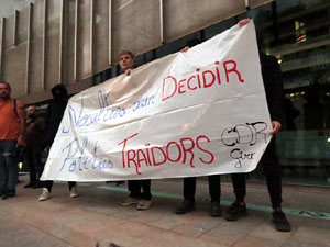 Manifestaci&oacute; de l'U d'octubre de 2021