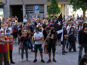 Manifestaci&oacute; de l'U d'octubre de 2021