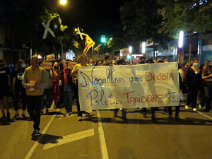 Manifestaci&oacute; de l'U d'octubre de 2021