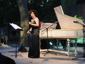 Festival Notes al parc 2021. Laia Frigol&eacute; i Eva del Campo