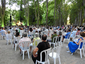 Festival Notes al parc 2021. Laia Frigol&eacute; i Eva del Campo