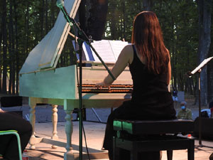 Festival Notes al parc 2021. Laia Frigol&eacute; i Eva del Campo