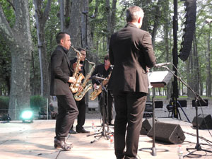 Festival Notes al parc 2021. BCN Sax Quartet