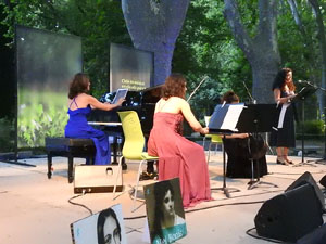 Festival Notes al parc 2021. Trio Andr&eacute;e