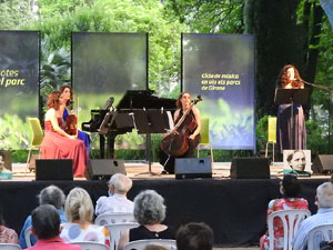 Festival Notes al parc 2021. Trio Andr&eacute;e