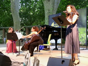 Festival Notes al parc 2021. Trio Andr&eacute;e