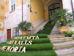 Temps de Flors 2021. El Pati de les Magn&ograve;lies