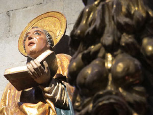 Temps de Flors 2021. La bas&iacute;lica de Sant Feliu