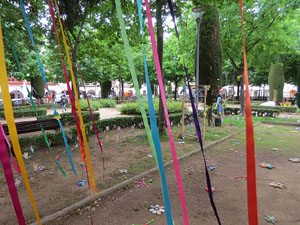 Temps de Flors 2021. Pla&ccedil;a de l'Assumpci&oacute;