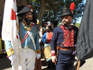 XIII Festa Reviu els Setges Napole&ograve;nics de Girona. Desfilada pels carrers de Girona
