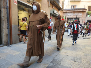 XIII Festa Reviu els Setges Napole&ograve;nics de Girona. Desfilada pels carrers de Girona
