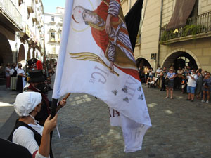XIII Festa Reviu els Setges Napole&ograve;nics de Girona. Desfilada pels carrers de Girona