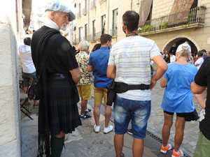 XIII Festa Reviu els Setges Napole&ograve;nics de Girona. Desfilada pels carrers de Girona