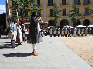 XIII Festa Reviu els Setges Napole&ograve;nics de Girona. Desfilada pels carrers de Girona