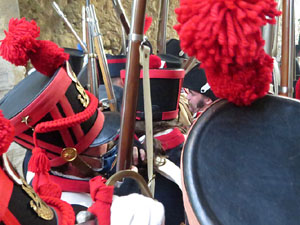 XIII Festa Reviu els Setges Napole&ograve;nics de Girona. Desfilada pels carrers de Girona