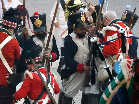 XIII Festa Reviu els Setges Napole&ograve;nics de Girona. Atac a la pla&ccedil;a de Sant Dom&egrave;nec