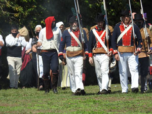 XIII Festa Reviu els Setges Napole&ograve;nics de Girona. Desfilada pels carrers de Girona