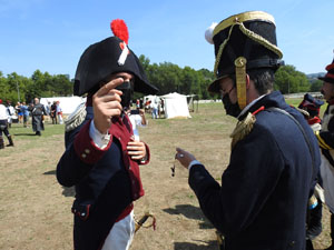 XIII Festa Reviu els Setges Napole&ograve;nics de Girona. Desfilada pels carrers de Girona
