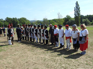 XIII Festa Reviu els Setges Napole&ograve;nics de Girona. Desfilada pels carrers de Girona