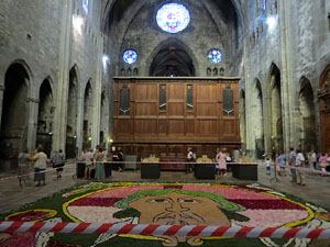 La Diada de Corpus 2022. Les catifes de flors