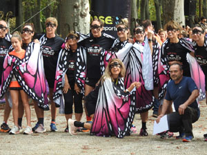 Cursa de la Dona 2022. Concentració i sortida del Parc de la Devesa, cursa pels carrers de Girona