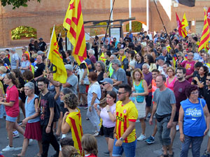 Diada Nacional 2022. Manifestaci&oacute; unit&agrave;ria per la Independ&egrave;ncia