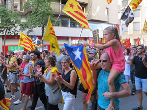 Diada Nacional 2022. Manifestaci&oacute; unit&agrave;ria per la Independ&egrave;ncia