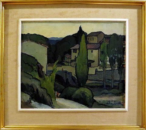 Sant Julià de Vilatorta. Sector de la font. Joaquim Datsira Prunés. 1947