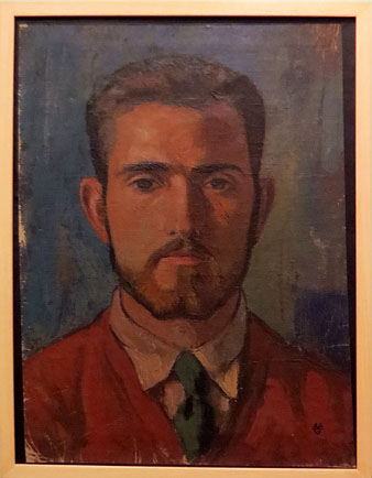 Retrat de Dom&egrave;nec Fita. Albert Garc&iacute;a &Aacuute;lvarez. Ca. 1950