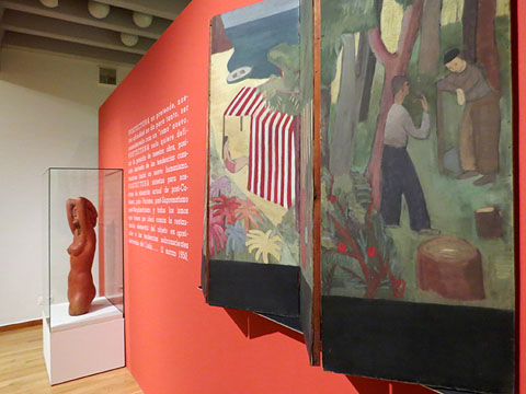 Una sala de l'exposici&oacute;