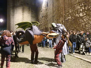 Fires de Sant Narcís 2022. Drakofarra amb Fal·lera Gironina