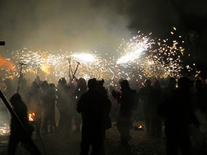 Fires de Sant Narc&iacute;s 2022. El correfoc amb els Diables de l'Onyar