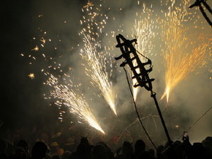 Fires de Sant Narc&iacute;s 2022. El correfoc amb els Diables de l'Onyar