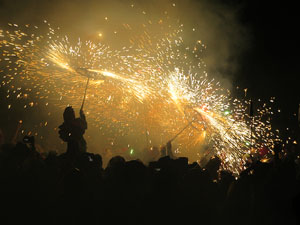 Fires de Sant Narc&iacute;s 2022. El correfoc amb els Diables de l'Onyar