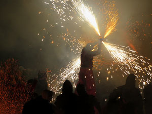 Fires de Sant Narc&iacute;s 2022. El correfoc amb els Diables de l'Onyar