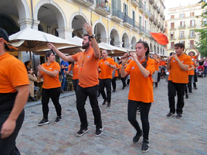 Fires de Sant Narc&iacute;s 2022. El preg&oacute;. Cercaviles de gegants i capgrossos