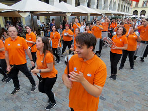 Fires de Sant Narc&iacute;s 2022. El preg&oacute;. Cercaviles de gegants i capgrossos