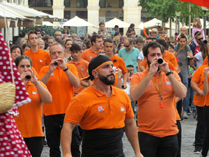Fires de Sant Narc&iacute;s 2022. El preg&oacute;. Cercaviles de gegants i capgrossos