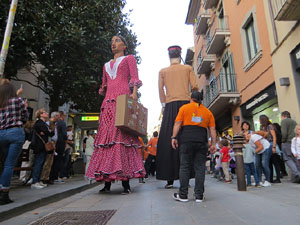 Fires de Sant Narc&iacute;s 2022. El preg&oacute;. Cercaviles de gegants i capgrossos