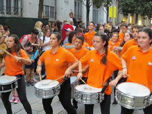 Fires de Sant Narc&iacute;s 2022. El preg&oacute;. Cercaviles de gegants i capgrossos