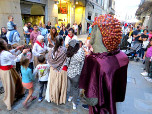 Fires de Sant Narc&iacute;s 2022. El preg&oacute;. Cercaviles de gegants i capgrossos