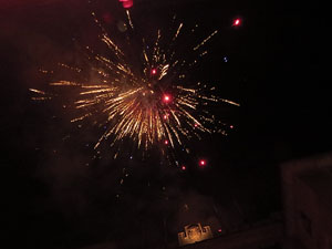 Fires de Sant Narc&iacute;s 2022. Ball de l'&Agrave;liga, capgrossos i gegants